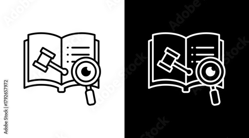 Fotografija Oversight  White Icon Set Design