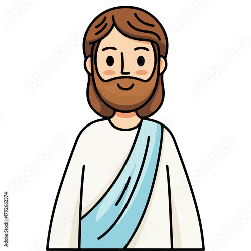 Man cartoon characters hand drawing illustration of different men in various outfits including a shirt towel and suit,