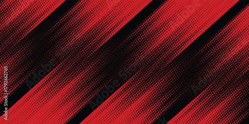 Halftone dots red and blue color pattern gradient grunge texture background. Dot pop art comic sport style vector illustration. modern background