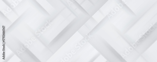 Abstract white grey geometrical minimalist background