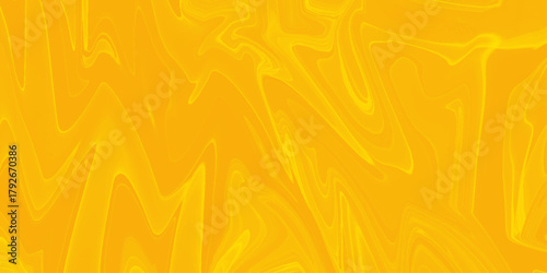 
abstract YELLOW liquid background. Liquid marbling paint texture background. Dynamic Gold and Orange Marbled Fluid Art. Yellow and orange paint pigment mix background.
