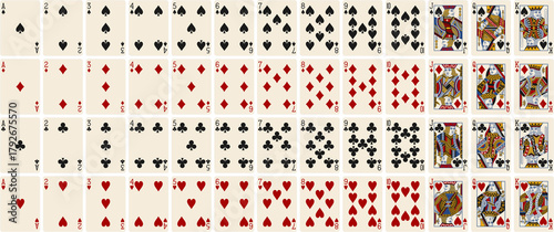 High-Quality Playing Cards Set - Heritage