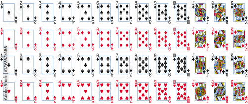 High-Quality Playing Cards Set - Jumbo Index v1