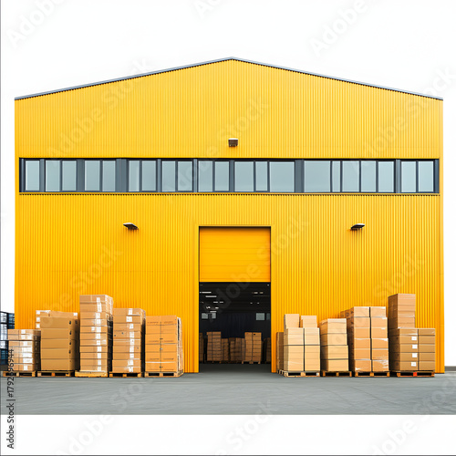large industrial warehouse
