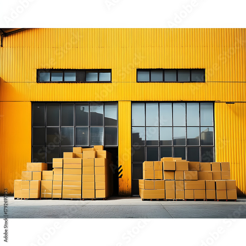 large industrial warehouse