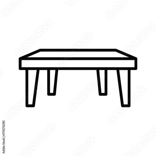 Illustration of a microwave, a kitchen appliance for heating food quickly