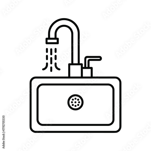 Measuring cup icon, a kitchen tool for accurate liquid measurement