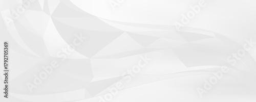 Light Silver, Gray vector polygon abstract template. Triangular geometric sample with gradient. A completely new template for your business design.