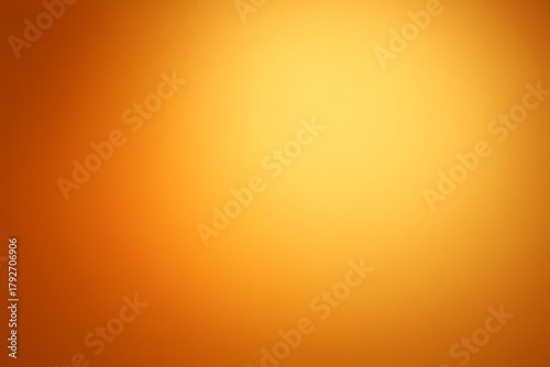 暖かい光に包まれたオレンジグラデーションの滑らかな背景