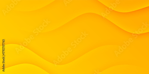 abstract yellow background. Yellow color background abstract art vector. yellow wave. gradient yellow background