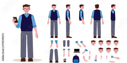Male Character Design Elements for Animation and Illustration