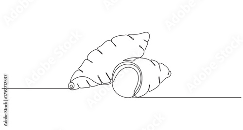 Continuous Line Drawing of Sweet Potatoes,Sweet Potato Vegetable continuous single line art drawing vector illustration,
