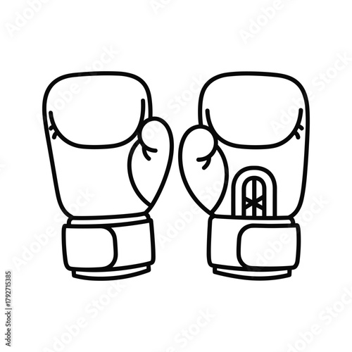Boxing glove, a padded handwear for protection and striking in combat sports