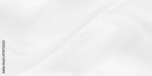 White gray satin texture that is white silver fabric silk panorama background with beautiful soft blur pattern natural.