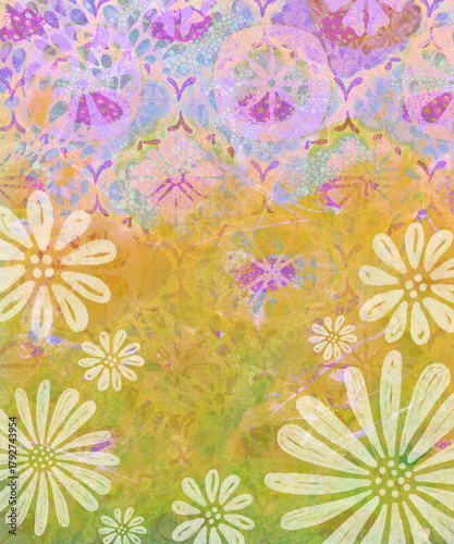 mixed-media Collage Scrapbook Paper