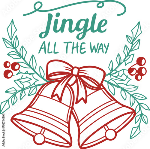 Christmas Frame Hand-drawn SVG