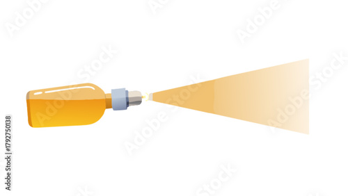 Aromatherapy spray bottle with essential oil for relaxation and wellness product shot for online store