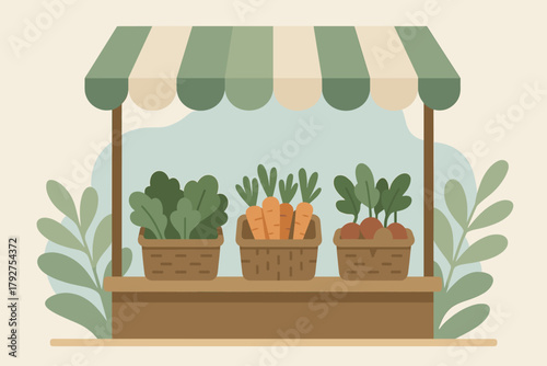 Captions minimalist labels numbers vector text earth icon sage farmers no market