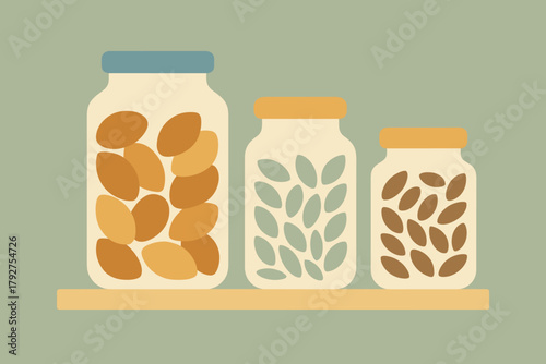 Filled icon kitchen marks eco sand vector style no jars brown cyrillic
