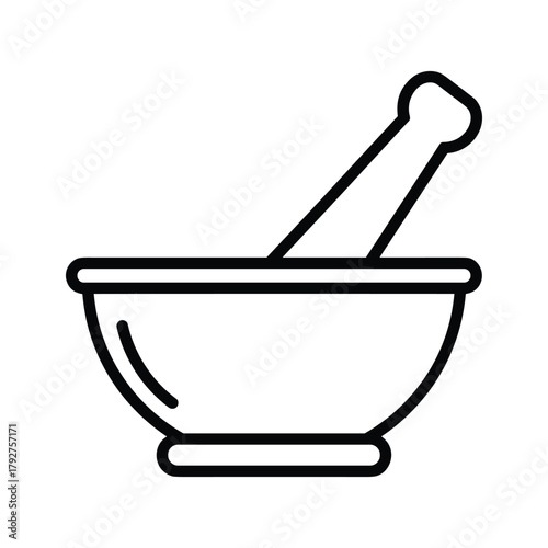 Mortar and pestle icon