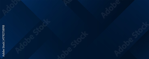 Modern background gradient dark navy blue banner abstract