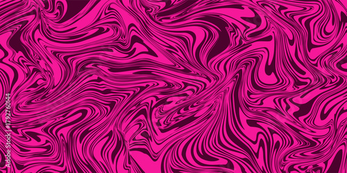 Seamless abstract marble pattern, wood texture, watercolor marble pattern. Ebru style.black and pink colors.Trendy textile, fabric, wrapping. Aqua ink painting on water.