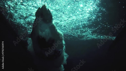 Powerful Start and Water Entry by Professional Female Swimmer