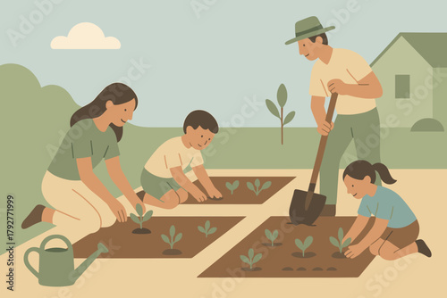 Vegetables any negative no icon vector garden modern plots family letters sage