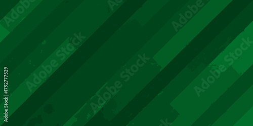 Abstract dark green background with diagonal stripes and textured overlay