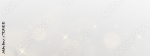 Bright festive Christmas glow with starry spark trails, magical shining dust and soft light particles forming a luxurious atmospheric holiday illustration