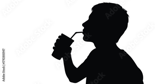 Abstract geometric pattern with a striking central silhouette in vibrant cmyk colors and grayscale tones