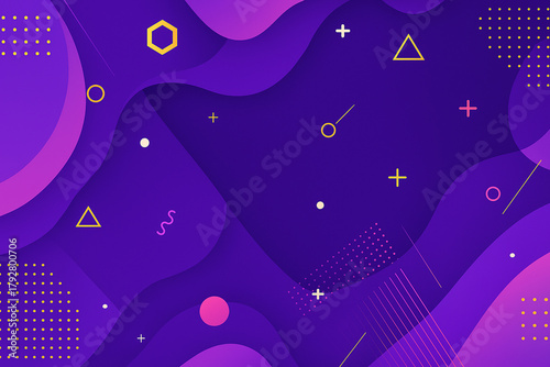 Fluid colorful Gradient Abstract Background