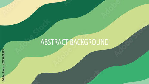 Abstract background with organic flowing wavy stripes in a harmonious blend of earthy, warm tones including deep blue, brown, beige, and yellow.