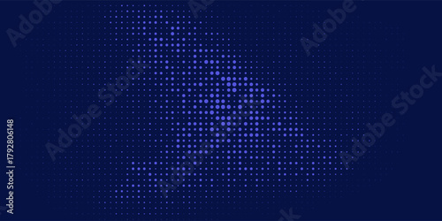 Dot white blue wave light screen gradient texture background. Abstract technology big data digital background. vector eps 10