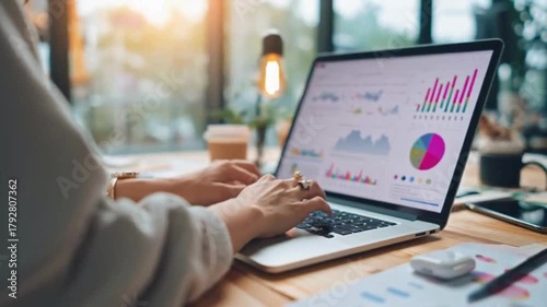 The Modern Businesswoman at Work | Laptop & Tablet Close-Up