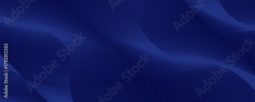 Premium background design with diagonal dark blue line pattern. Vector template for digital luxury banner, invitation, voucher, certificate. Eps10