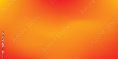 Abstract gradient background of glossy red and yellow colors. beauty curved shape composition illustration art for banner, poster, brochure, digital, web, page, surface, decoration, advertising