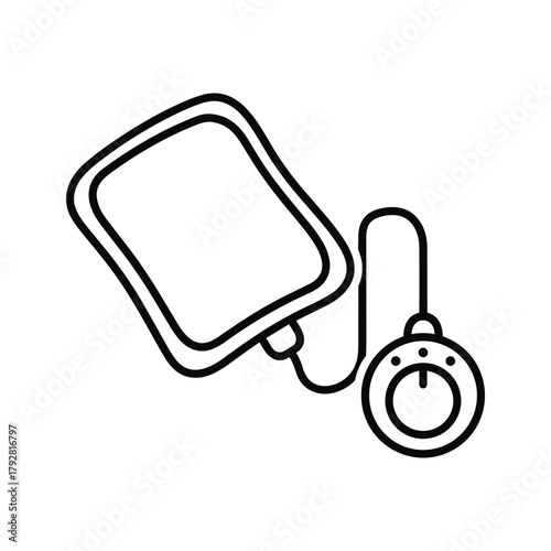 Medical heating pad with controller