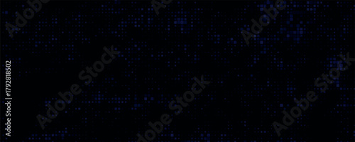 Abstract Finance Digital Business Background. Fintech Technology or Science Research Presentation Backdrop. Digital Crypto Business Vector Illustration.