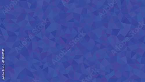 Deep Blue Geometric Low Poly Abstract Background Pattern vector illustration