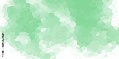 Light Green Water Color Texture Background. Abstract watercolor clouds pattern in green tones. Spring background with place for text.	