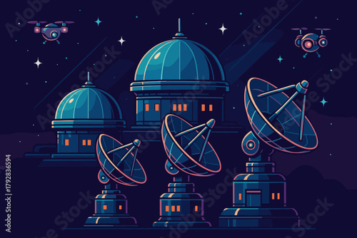 Vector floating emojis punctuation aesthetics style space isolated icon futuristic no fusion