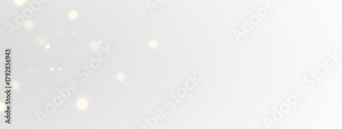 Radiant holiday illustration featuring shimmering stardust, glowing light effects and elegant seasonal sparkles forming a bright Christmas greeting with magical depth