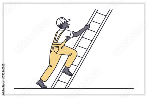 Building and Construction Industry Illustration Set Workers, Tools, and Architecture Vectors