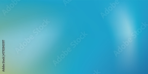 Abstract blurred gradient mesh background in blue and yellow colors of national flag of Ukraine. Poster or banner template eps10