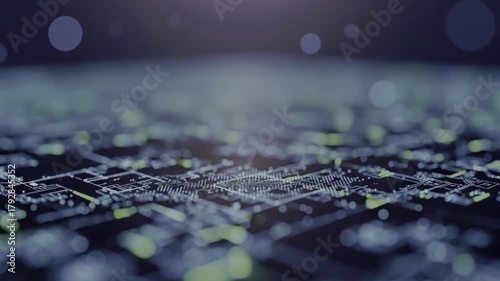 Advanced circuitry integration with microprocessors and nanotechnology for optimized data transmission and resilient network architectures