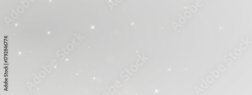 Atmospheric Christmas background combining soft shine, glowing bokeh, shooting gold trails and magical sparkles for a bright seasonal celebration design