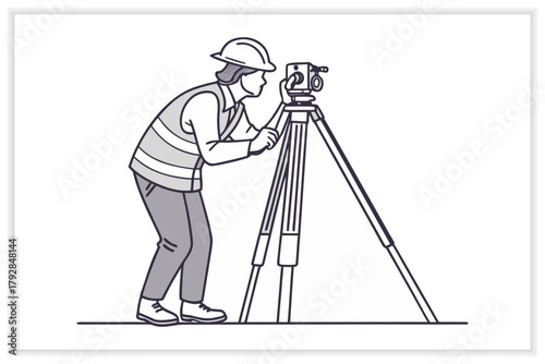 Building and Construction Industry Illustration Set Workers, Tools, and Architecture Vectors