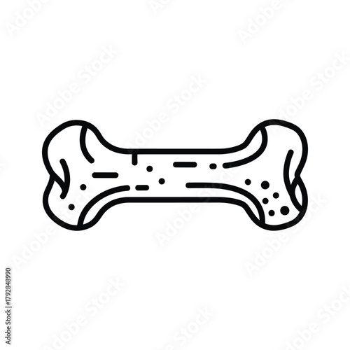 Dog bone icon