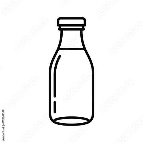 Outline icon of a pullup bar isolated on for gym equipment